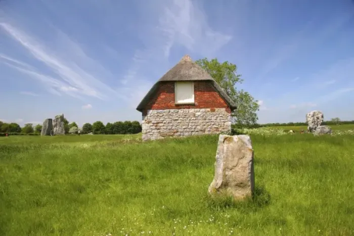 Framed Print : Avebury, England. Similar to Stonehenge, Avebury is a World Herritage Site boasting Framed Print : Avebury, England. Similar to Stonehenge, Avebury is a World Herritage Site boasting