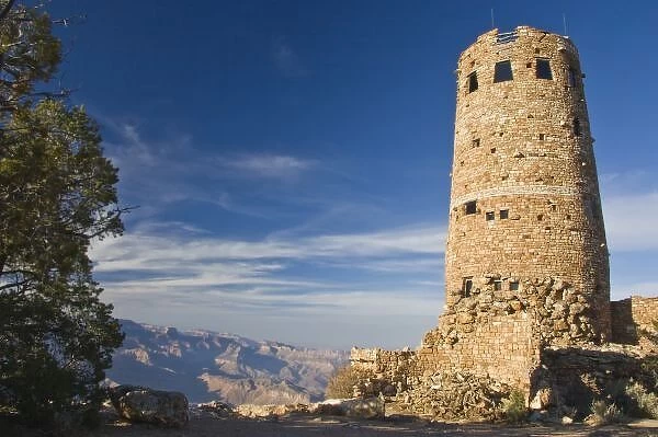 AZ, Arizona, Grand Canyon National Park, South Rim, Desert View, The Watchtower, historic rest area