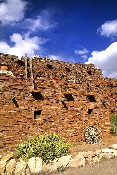 AZ, Arizona, Grand Canyon National Park, South Rim, historic ancient house
