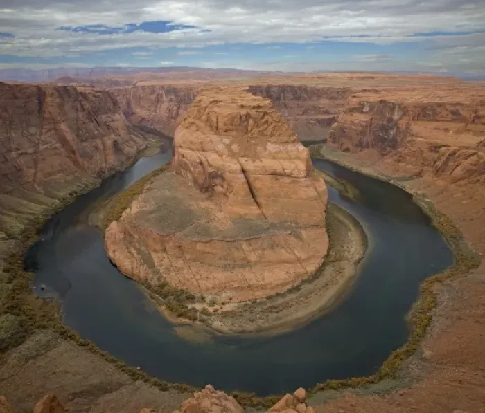 Framed Print : AZ, Arizona, Page, Horseshoe Bend, of the Colorado River