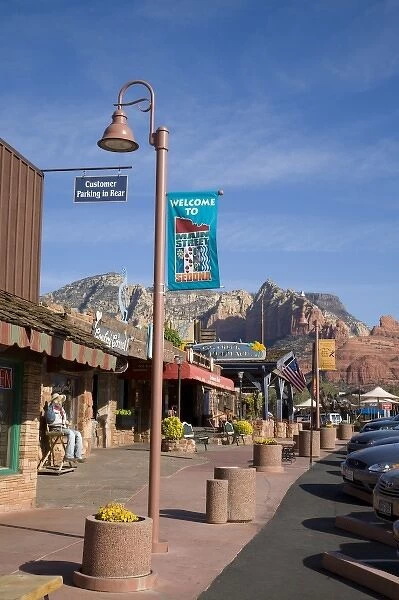 AZ, Arizona, Red Rock Country, Sedona, offers an electic collection of shops, galleries