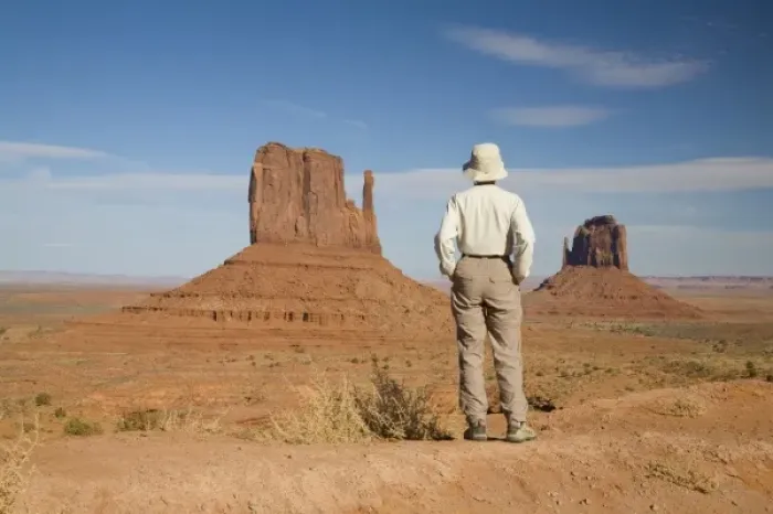 Framed Print : AZ, Monument Valley, The Mittens (MR) Framed Print : AZ, Monument Valley, The Mittens (MR)