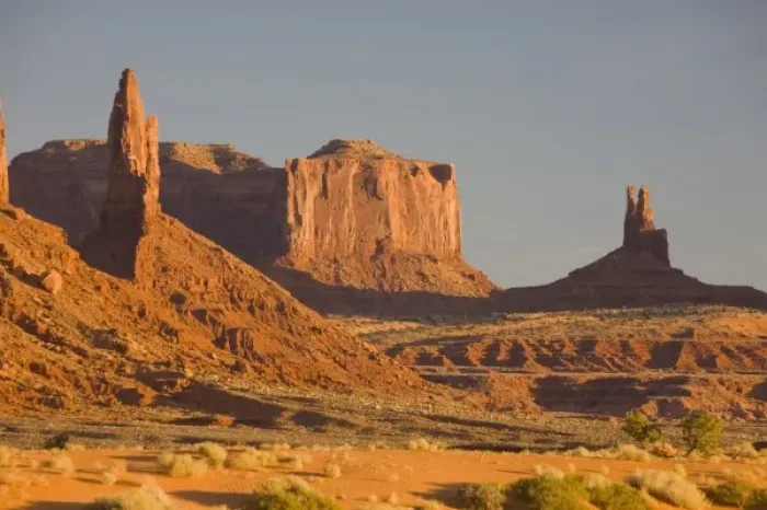 Framed Print : AZ, Monument Valley, sunrise view Framed Print : AZ, Monument Valley, sunrise view