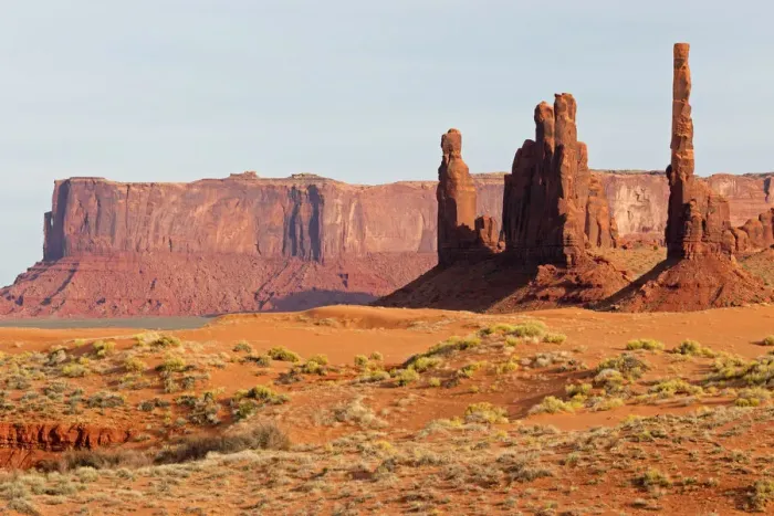 Framed Print : AZ, Monument Valley, Yei Bi Chei and Totem Pole Framed Print : AZ, Monument Valley, Yei Bi Chei and Totem Pole