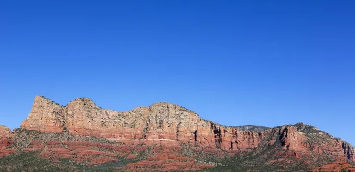 Framed Print : AZ, Sedona, Red Rock Country, Gibraltar, Lee Mountain, and Baby Bell