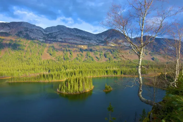 Framed Print : Azouzetta Lake and the Murray Range in Pine Pass on Highway 97, the Hart Highway Framed Print : Azouzetta Lake and the Murray Range in Pine Pass on Highway 97, the Hart Highway
