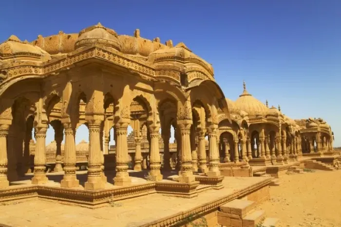 Framed Print : Bada Bagh with royal chartist with finely carved ceilings, Jaisalmer, Rajasthan, India Framed Print : Bada Bagh with royal chartist with finely carved ceilings, Jaisalmer, Rajasthan, India
