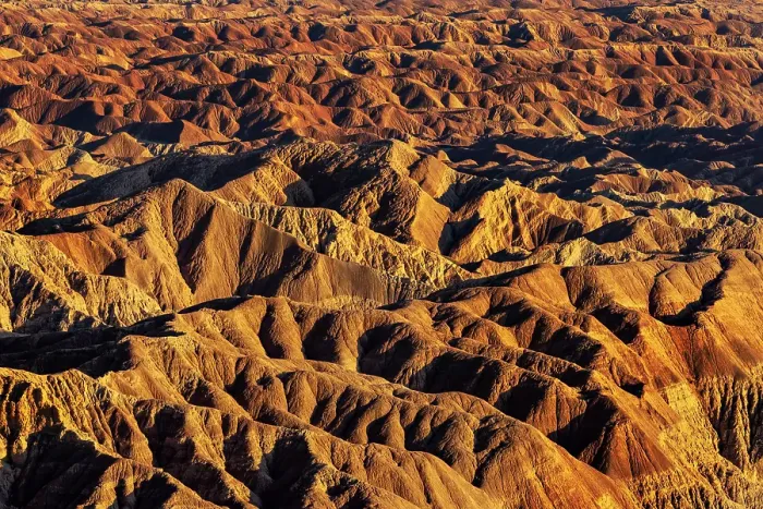 Framed Print : Badlands formations from Fonts Point in the Anza Borrego State Park, California, USA Framed Print : Badlands formations from Fonts Point in the Anza Borrego State Park, California, USA