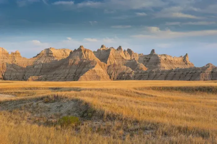 Framed Print : Badlands National Park, South Dakota, USA
