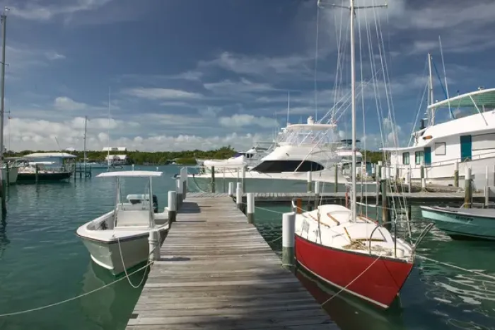 Framed Print : BAHAMAS- Abacos- Loyalist Cays -Man O War Cay: North Harbour-Boat Pier Framed Print : BAHAMAS- Abacos- Loyalist Cays -Man O War Cay: North Harbour-Boat Pier