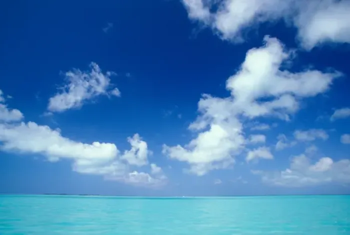 Framed Print : Bahamas, Caribbean and clouds