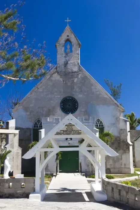 Framed Print : Bahamas, Eleuthera Island, Governors Harbour, St. Patricks Anglican Church Framed Print : Bahamas, Eleuthera Island, Governors Harbour, St. Patricks Anglican Church