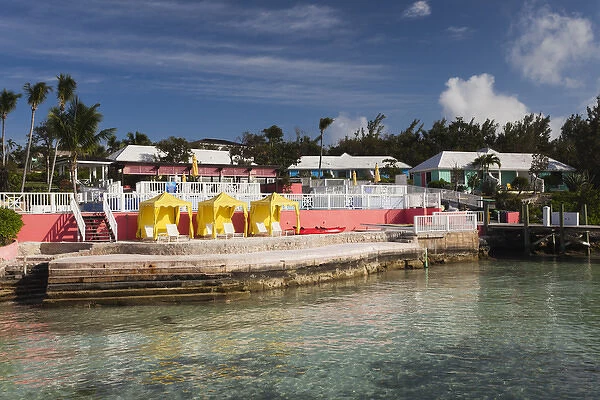 Bahamas, Eleuthera Island, Harbour Island, Dunmore Town, Romora Bay Yacht Club