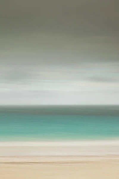 Bahamas, Eleuthera Island, Harbour Island, Pink Sands Beach, dusk, motion blur