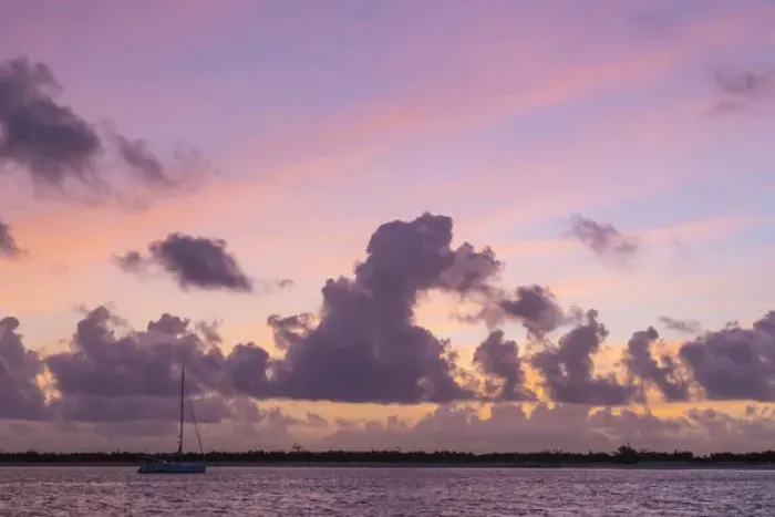 Framed Print : Bahamas, Exuma Island. Sailboat anchored at sunset Framed Print : Bahamas, Exuma Island. Sailboat anchored at sunset