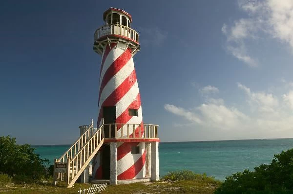 BAHAMAS, Grand Bahama Island, Eastern Side: Town of High Rock, Lighthouse