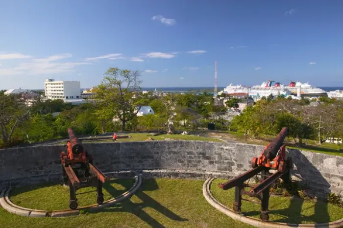 Framed Print : BAHAMAS, New Providence Island, Nassau Ft. Fincastle Cannons Framed Print : BAHAMAS, New Providence Island, Nassau Ft. Fincastle Cannons