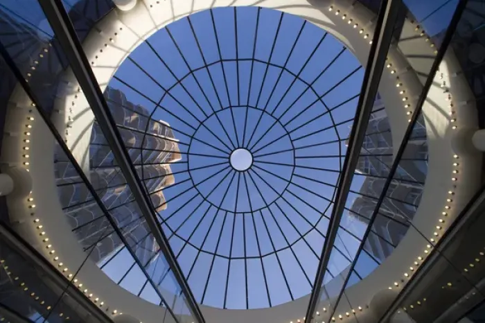 Framed Print : Bahamas, New Providence Island, Interior view of glass dome inside Wyndham Crystal Framed Print : Bahamas, New Providence Island, Interior view of glass dome inside Wyndham Crystal