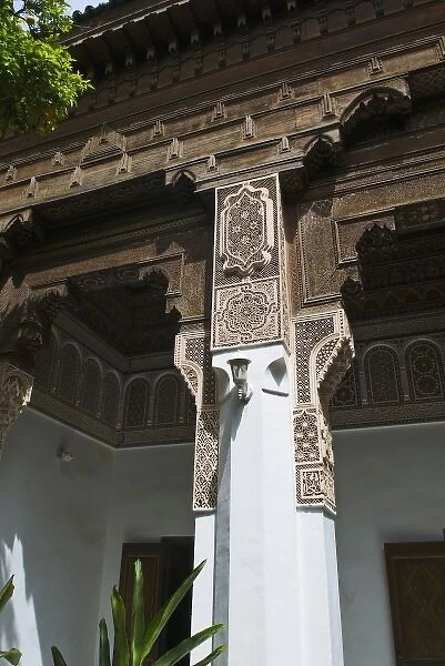 Bahia Palace (19th century), Marrakech, Morocco, North Africa, Africa