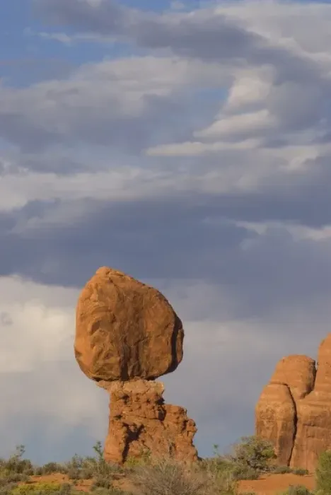 Framed Print : Balanced Rock, Arches National Park, , near Moab, Utah Framed Print : Balanced Rock, Arches National Park, , near Moab, Utah