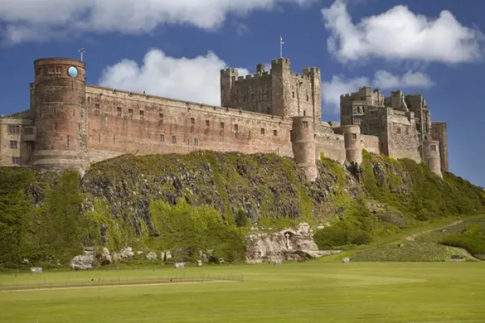 Framed Print : Bamburgh Castle, Bamburgh, Northumberland, England, United Kingdom