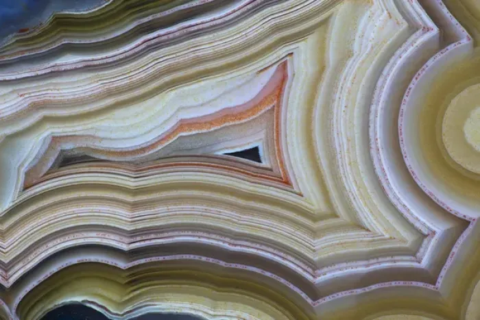 Framed Print : Banded Agate Sammamish Washington
