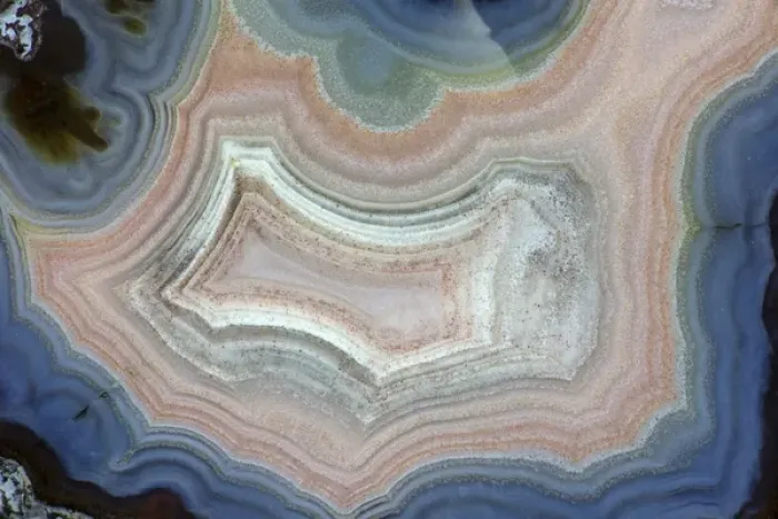 Framed Print : Banded Agate Sammamish Washington