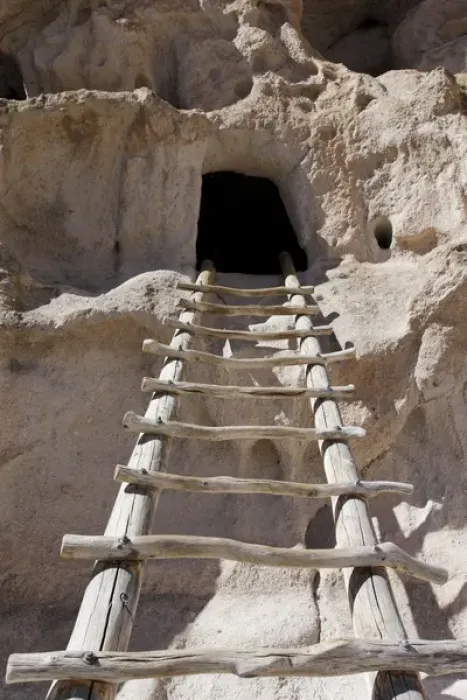 Framed Print : Bandelier National Monument, Los Alamos, New Mexico, United States. Archaeological