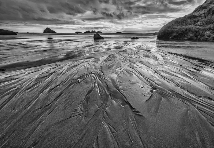 Framed Print : Bandon Beach, Oregon