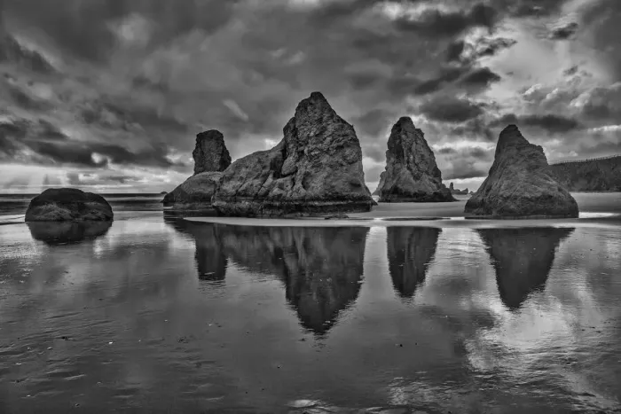 Framed Print : Bandon Beach, Oregon Framed Print : Bandon Beach, Oregon