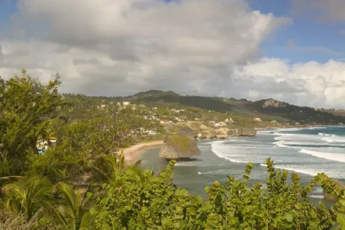 Framed Print : BARBADOS, North East Coast, Bathsheba, View of Soup Bowl Beach, Prime Barbados Surfing Framed Print : BARBADOS, North East Coast, Bathsheba, View of Soup Bowl Beach, Prime Barbados Surfing