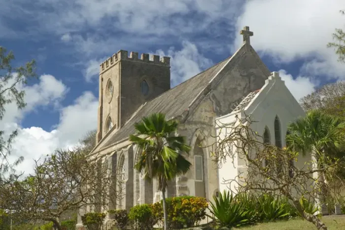 Framed Print : BARBADOS, North East Coast, Belleplaine, St. Andrews Church