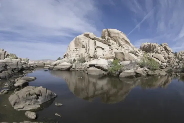 Framed Print : Around Barker Dam, Joshua Tree National Park, California, US