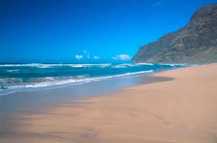 Framed Print : Barking Sands Beach scene on Kauai, Hawaii. wave, water, ocean, coast, shore Framed Print : Barking Sands Beach scene on Kauai, Hawaii. wave, water, ocean, coast, shore