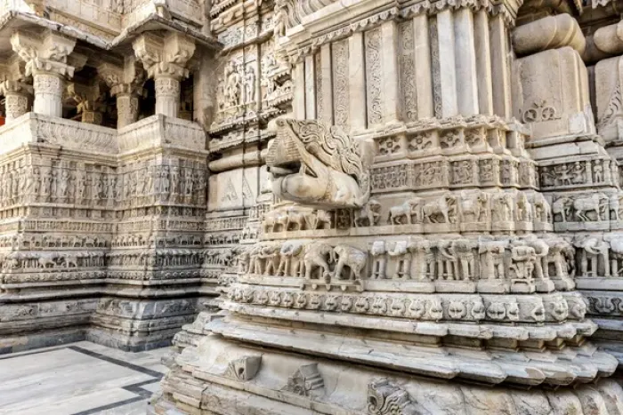 Framed Print : Bas Relief. Jagdish Temple. Udaipur Rajasthan. India