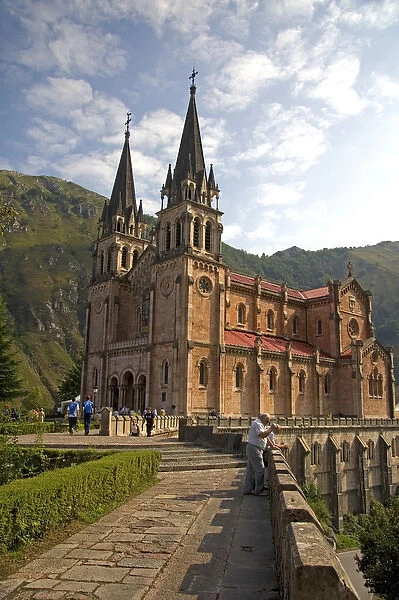 Basilica de Covadonga, Asturias, northwestern Spain