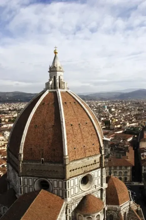 Framed Print : The Basilica di Santa Maria del Fiore [of the Flower], also called the Dome of Florence