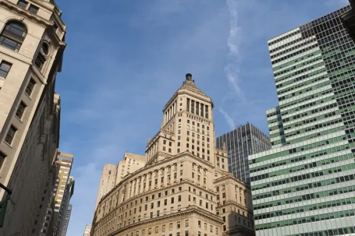 Framed Print : Battery place, Financial district, New York City, USA