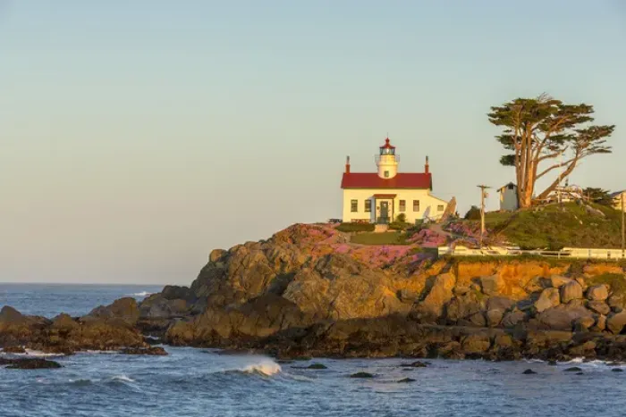 Framed Print : Battery Point Lighthouse in Crescent City, California, USA Framed Print : Battery Point Lighthouse in Crescent City, California, USA