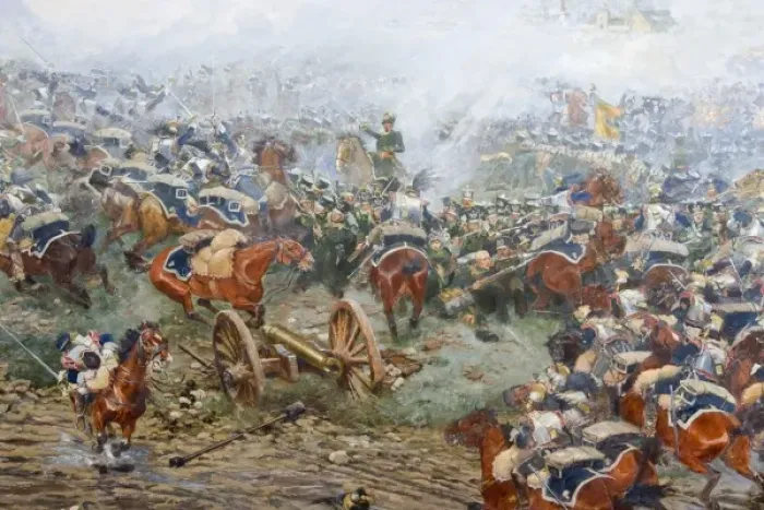 Framed Print : Battle of Waterloo, Belgium, Europe Framed Print : Battle of Waterloo, Belgium, Europe