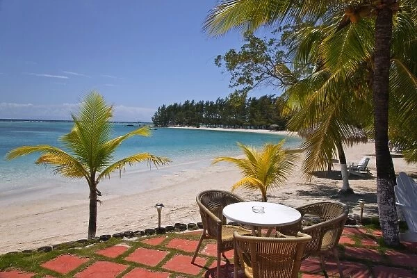 The beach on Fantasy Island Roatan in Honduras