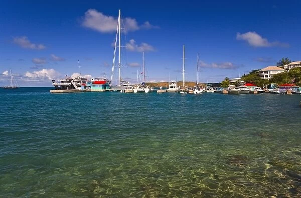 Beach side at Leverick Bay Resort & Marina, Leverick Bay British Virgin Islands