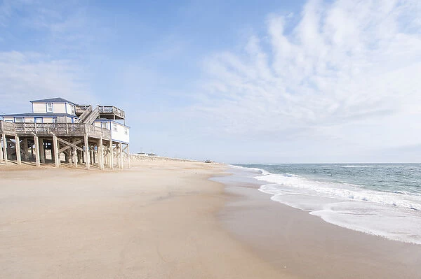 Beach near Kitty Hawk, Outer Banks, North Carolina, USA