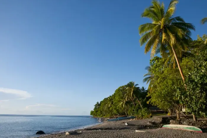 Framed Print : Beach at Savo island, Salomon Islands, Pacific Framed Print : Beach at Savo island, Salomon Islands, Pacific