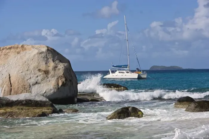 Framed Print : Beach side at Virgin Gorda, British Virgin Islands Framed Print : Beach side at Virgin Gorda, British Virgin Islands