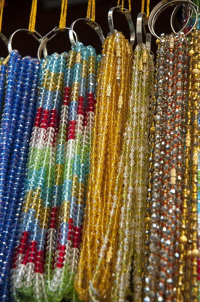 Beads for sale, Pushkar, Rajasthan, India