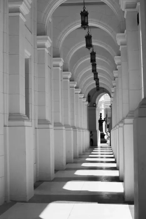 Framed Print : Beautiful architecture in Old Havana, Cuba