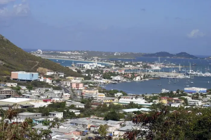 Framed Print : Beautiful Gustavia Harbor on St. Barts island in the Caribbean, a popular cruise Framed Print : Beautiful Gustavia Harbor on St. Barts island in the Caribbean, a popular cruise