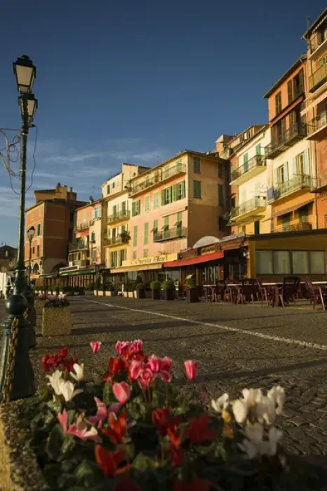Framed Print : Beautiful marina area in beautiful morning light. Villefranche sur Mer near Nice Framed Print : Beautiful marina area in beautiful morning light. Villefranche sur Mer near Nice