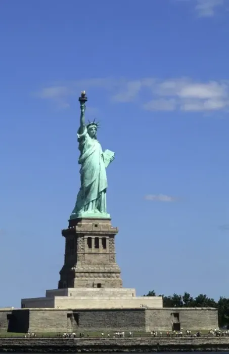 Framed Print : The beauty of the famous Statue of Liberty on Ellis Island in New York City USA Framed Print : The beauty of the famous Statue of Liberty on Ellis Island in New York City USA